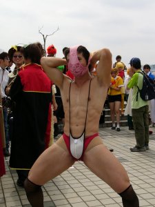 [Photos] New Japanese Trend Involves Wearing Panties on Their Heads